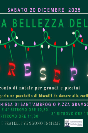 20 Dicembre 2025 – La bellezza del presepe