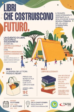 LIBRI CHE COSTRUISCONO FUTURO 16/17/18 0TTOBRE VILLA CASATI STAMPA