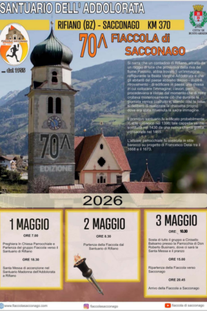 FIACCOLATA SACCONAGO 03 MAGGIO