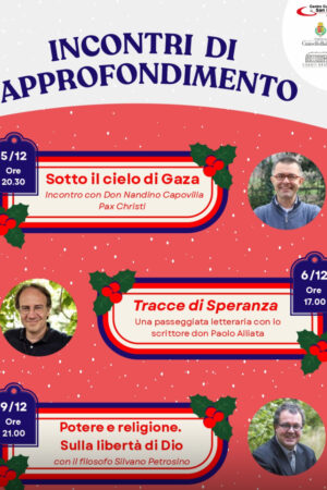 INCONTRI SPECIALI DI AVVENTO 05-06-09 DICEMBRE 20:30 VILLA CASATI STAMPA